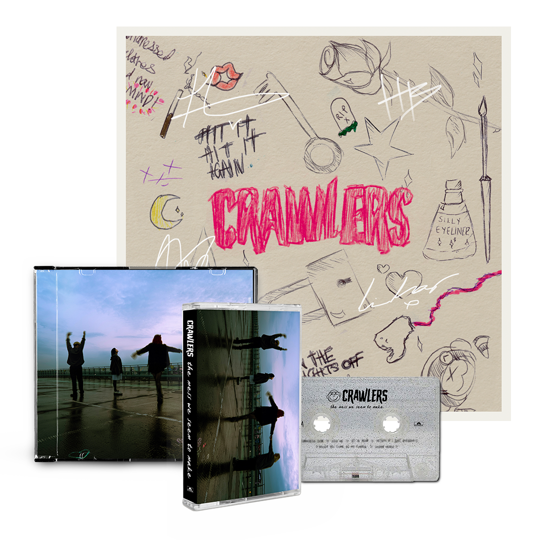 The Mess We Seem To Make CD, Cassette + Signed Art Card
