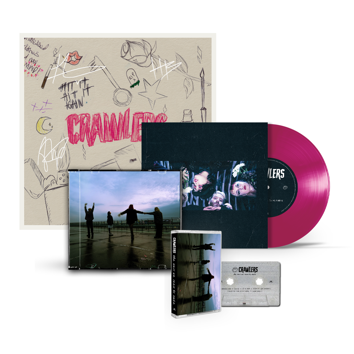 The Mess We Seem To Make Lovers Bundle (CD, Cassette + 7" Single)