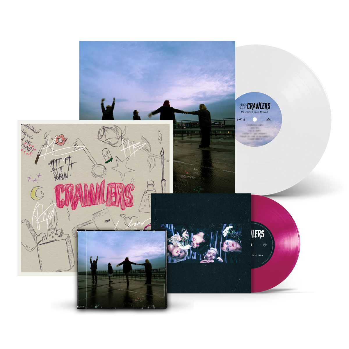 The Mess We Seem To Make Lovers Bundle (CD, LP + 7" Single)