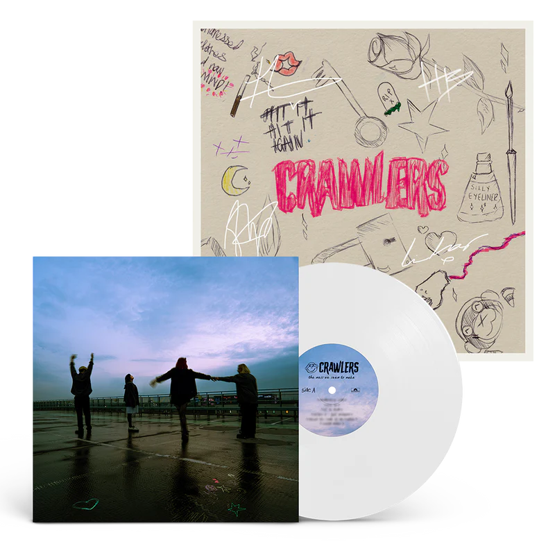 The Mess We Seem To Make White Vinyl + Signed Artcard CRAWLERS THE